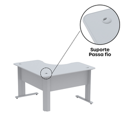 Mesa para Escritório em L Maxxi  - 9