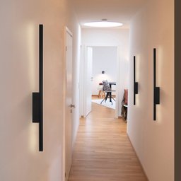 Arandela Traço Frame Linear Reta Led 6w 50cm 3000k-preto - 2