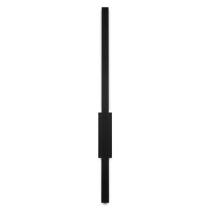 Arandela Traço Frame Linear Reta Led 6w 50cm 3000k-preto