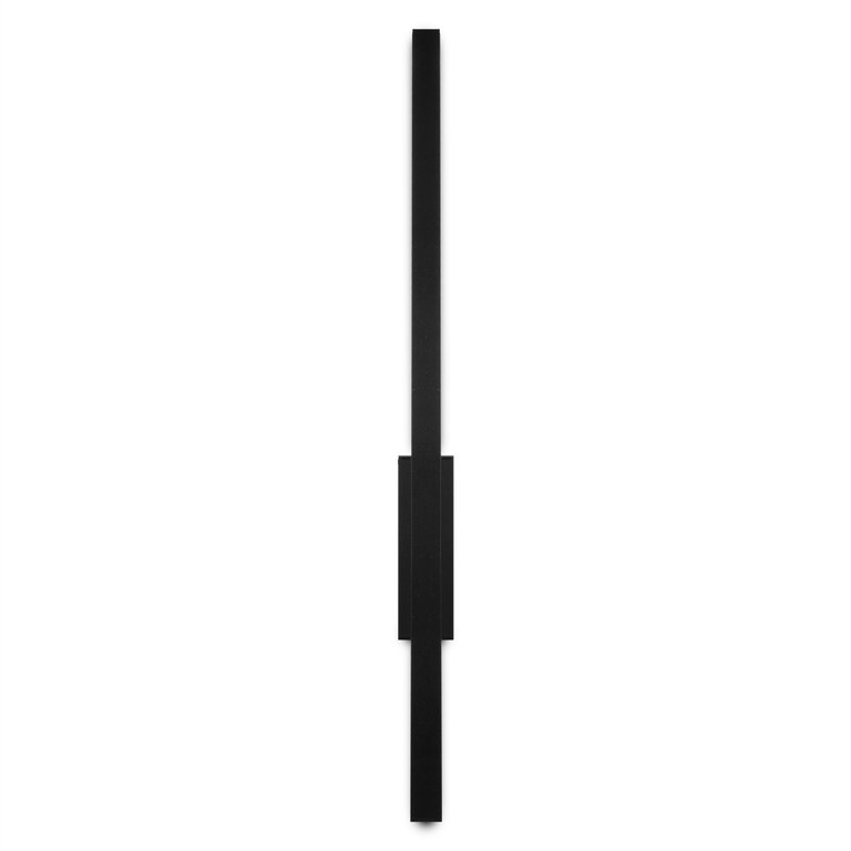 Arandela Traço Frame Linear Reta Led 6w 50cm 3000k-preto