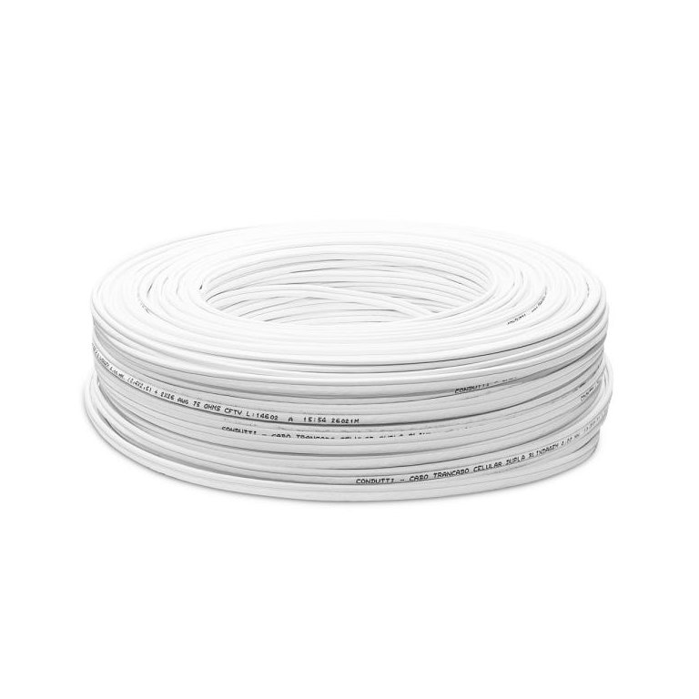 Cabo coaxial para Cftv HD malha Condutti