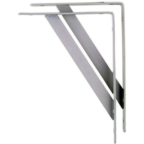 Suporte Prateleira Mão Francesa uso Madeira 20x20cm 12 Peças