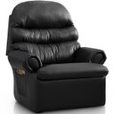 Ver imagem 2 de Poltrona do Papai Reclinável Courino Preto Premium