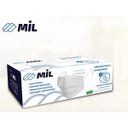 Ver imagem 4 de Máscara Descartável Tripla Proteção Clipe Nasal 3 Cx 50 Uni