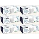 Ver imagem 2 de Máscara Descartável Tripla Proteção Clipe Nasal 6 Cx 50 Uni