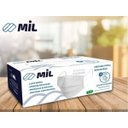 Ver imagem 5 de Máscara Descartável Tripla Proteção Clipe Nasal 6 Cx 50 Uni