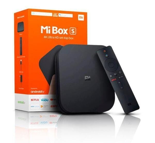 Mi Box S 4K Ultra Hd Set-Top Box 100% Original - 1