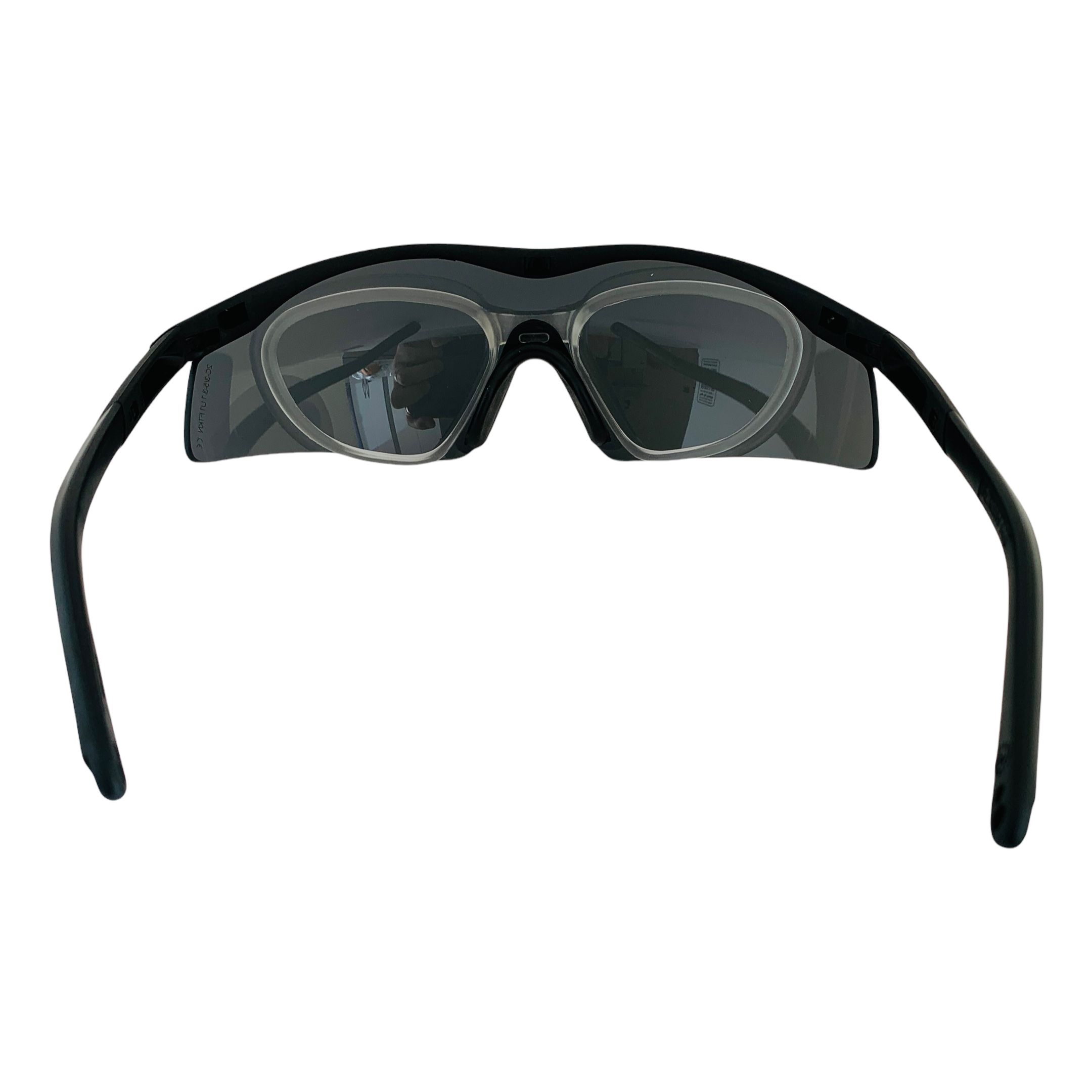 Óculos Proteção Univet 548 Com Clipe Fume Balistico Design Italiano Original - 4