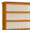 Ver imagem 5 de Cômoda para Quarto com 8 Gavetas 136cm Avila Off/cinamomo Z10 - Mpozenato