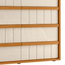 Ver imagem 6 de Cômoda para Quarto com 8 Gavetas 136cm Avila Off/cinamomo Z10 - Mpozenato