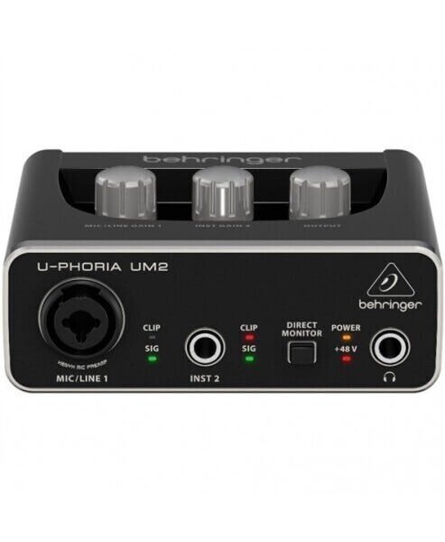 Interface Controladora de Áudio U-Phoria Um2 Behringer - 1