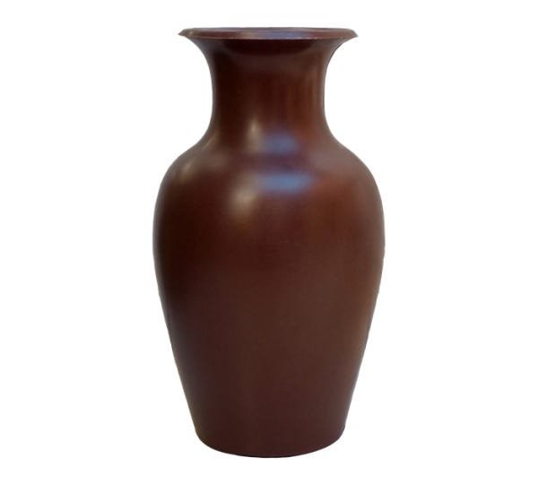 Vaso de Planta Decorativo Estilo Garrafa Egipcio 70x40cm - 1