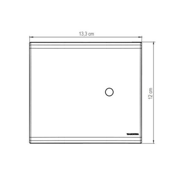 Placa 4X4 Com Furo 9,5Mm Tramontina - 57106/022 - Tramontina - 2