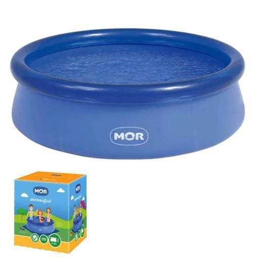 Piscina Inflável Redonda 2400 L Mor Fácil Montagem Verão - 1