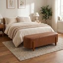Ver imagem 5 de Puff Recamier Organico Imperial 160 cm Corino Avelã Camel Impo