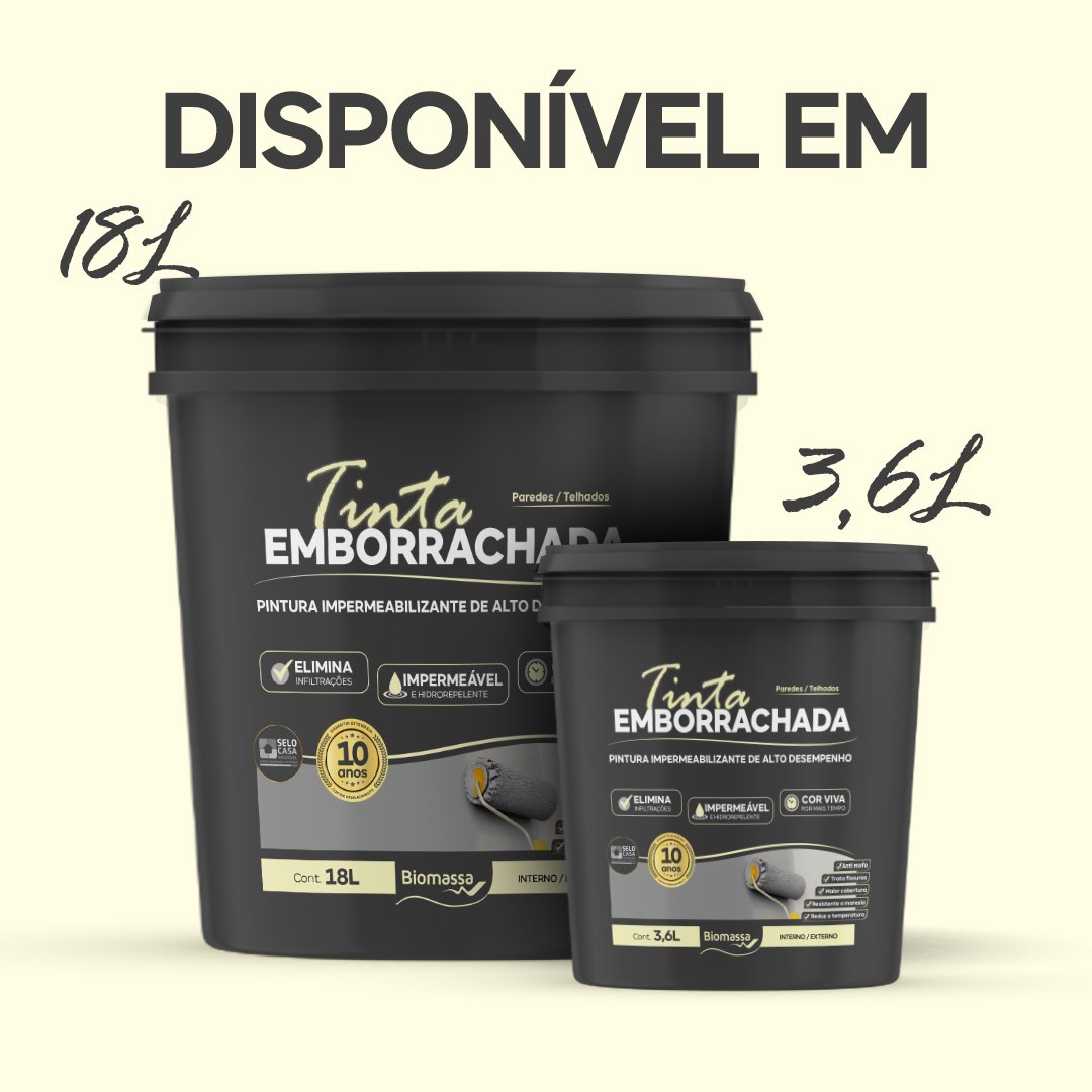 Tinta Emborrachada 3,6l (areia) - Biomassa do Brasil - 4