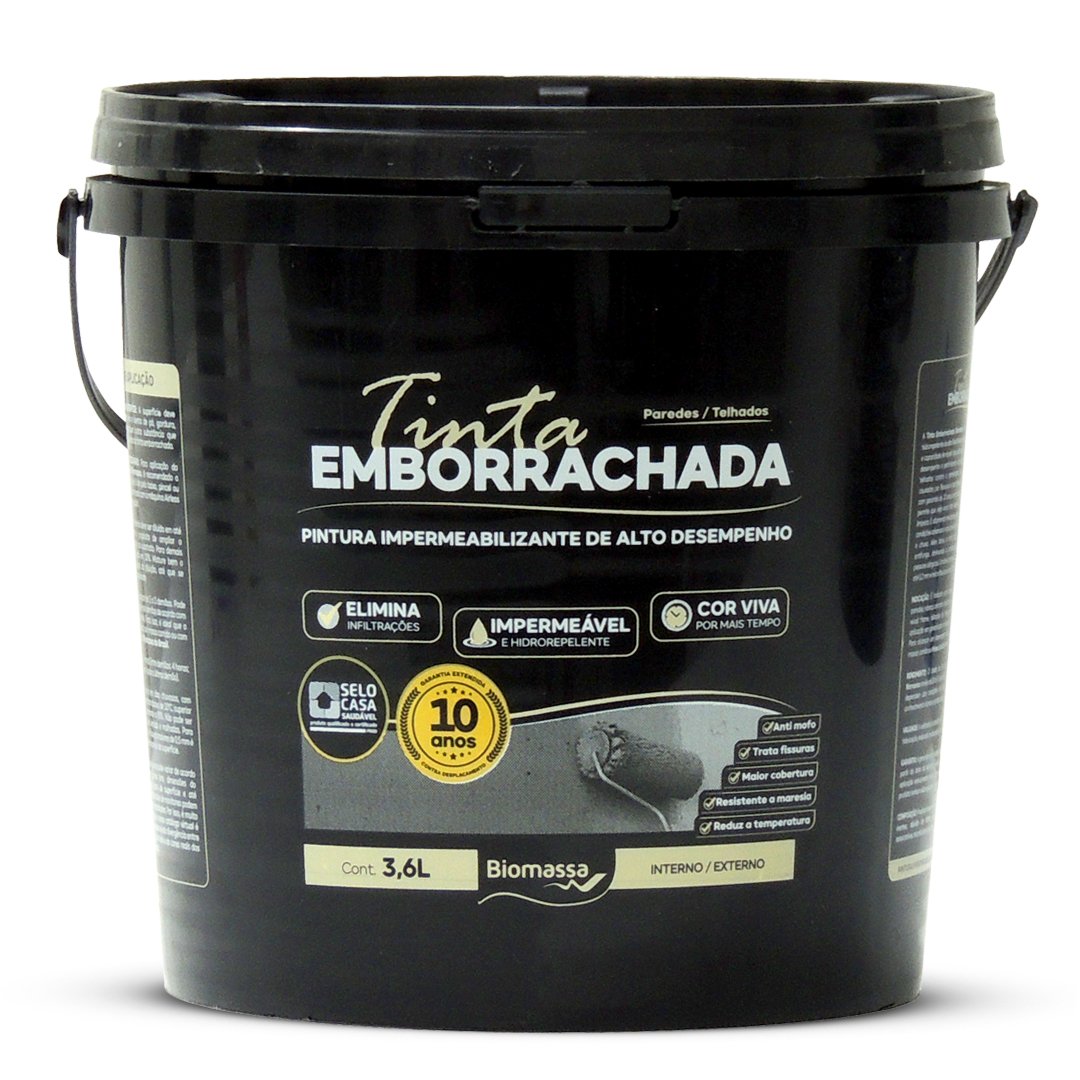 Tinta Emborrachada 3,6l (areia) - Biomassa do Brasil