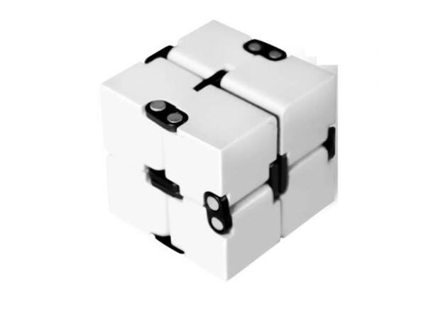 Infinito Fidget Cubo Mágico Anti Stress Branco - 1