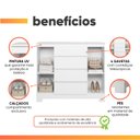 Ver imagem 6 de Cômoda Sapateira 4 Gavetas 2 Portas Boston Flex