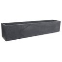Ver imagem 3 de Vaso Floreira Cubo (100x20) Antique Preto Vasart