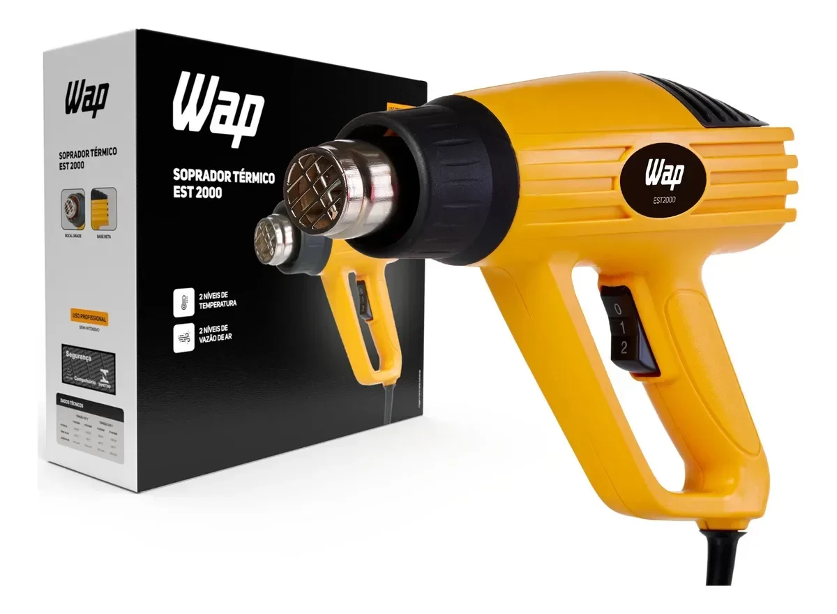 Soprador Térmico Ar Quente Potente Automotivo Profissional - 3