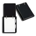 Ver imagem 1 de Porta Bloco de Mesa em Couro Legítimo Preto