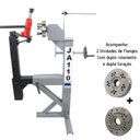 Ver imagem 4 de Desempenador Automotivo JA110 para Recuperar Rodas com 2 Flanges Cinza