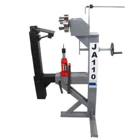 Desempenador Automotivo JA110 para Recuperar Rodas com 2 Flanges Cinza
