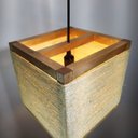 Ver imagem 6 de Luminária Teto Pendente Lustre Madeira Rústica Sisal Retrô