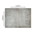 Ver imagem 6 de Tapete Sala Quarto 4,00x3,00m Talia 377 Bege - Coleção Pemogo