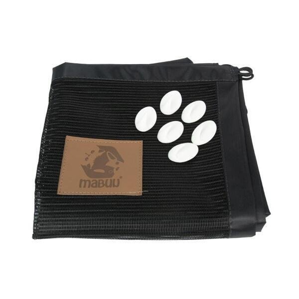 Proteção De Portas Em Tela Para Cachorro 90Cm X 90Cm Preta - 3