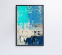 Ver mais imagens de Quadro Abstrato Predominação Azul - 80x120 Cm - Tecido Canvas