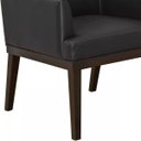 Ver imagem 2 de Kit 2 Poltronas Decorativa Para Sala Vitória Courino Preto