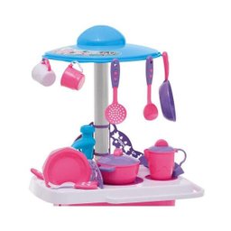 Cozinha Do Castelo Infantil Com Pia E Água Fogão A Lenha - 4