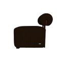 Ver imagem 3 de Poltrona Decorativa Livi Design Slim Orgânica Arredondada Boucle Marrom