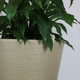 Vaso Terra Cone 55 X 46 Cm Vasart 11 - Granito Areia - 2