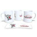 Ver imagem 1 de Caneca de Porcelana Branca Personalizada Profissões Enfermagem