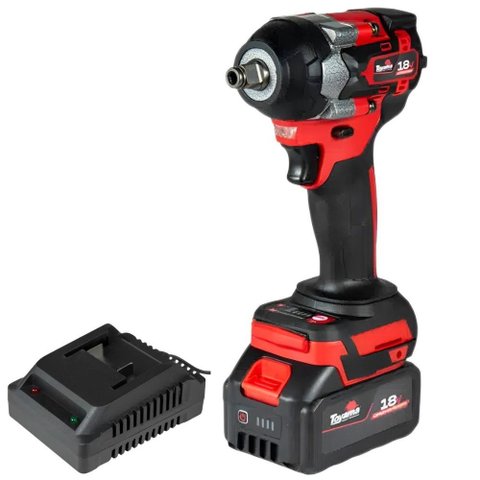 Chave de Impacto 1/2 Pol com Bateria 18v e Carregador Bivolt Toyama-bivolt