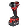 Chave de Impacto 1/2 Pol com Bateria 18v e Carregador Bivolt Toyama-bivolt - 2