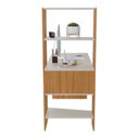 Ver imagem 4 de Mesa Office Nt 2105 - Off White / Freijó - Notável