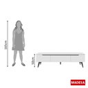Ver imagem 6 de Rack para TV até 75" Reims 2 Portas 1 Gaveta Madesa