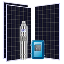 Ver imagem 1 de Kit Bomba Submersa Solar 750W Até 130m ou 13.120L/dia