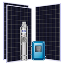 Ver imagem 1 de Kit Bomba Submersa Solar 750W Até 130m ou 13.120L/dia