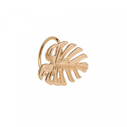 Conjunto 4 Anéis para Guardanapo Dourado 5,5cm X 6cm X 4,5cm - 4