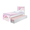 Ver imagem 2 de Cama Solteiro Infantil com Cama Auxiliar 195x96cm Personagens K02 - D’Rossi