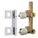 Ver imagem 2 de Misturador Chuveiro C/registro Deca Dot Cromado C/branco - 2998cdotbr