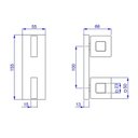 Ver imagem 4 de Misturador Chuveiro C/registro Deca Dot Cromado C/branco - 2998cdotbr