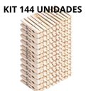 Ver imagem 1 de Kit Prendedores de Roupas Madeira Reforcados Antideslizantes para Varal Sustentaveis 144 Unidades