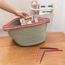 Ver imagem 7 de Cesto de corda cores - Oikos
