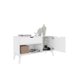 Aparador com Porta e Gaveta para Organização London Branco - 3
